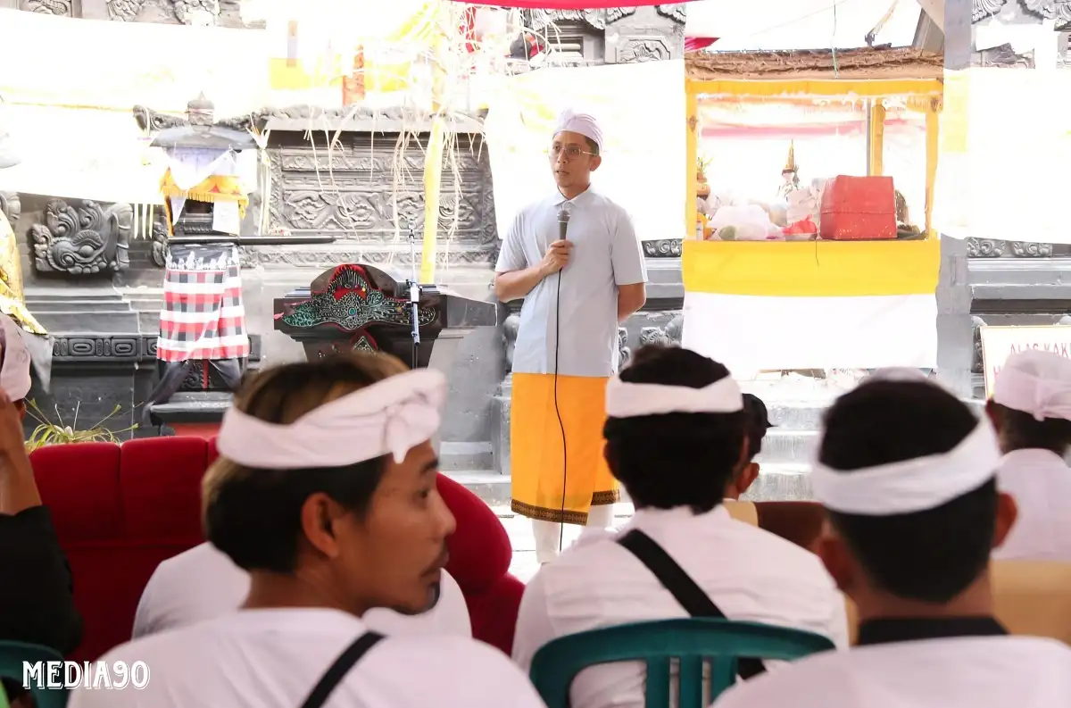 Egi Tegaskan Komitmen Kepemimpinan Adil untuk Umat Hindu Lampung Selatan