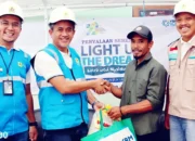 PLN Lampung Sambungkan Listrik Gratis untuk Warga, Wujud Semangat Sumpah Pemuda dari Donasi Pegawai