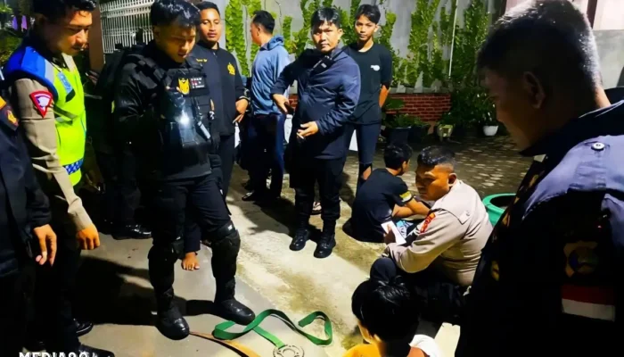 Polisi Gagalkan Tawuran di Bandar Lampung, Tiga Remaja Beserta Sajam dan Gir Diamankan