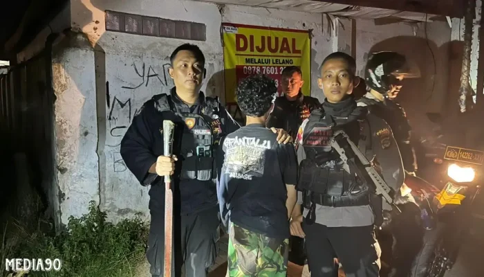 Berusaha Tawuran di Telukbetung, Lima Remaja Bandar Lampung Nekat Lawan Polisi dengan Sajam