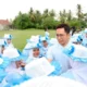 Hujan Deras Tak Halangi Egi Temui Pendukung di Ketapang, Lampung Selatan