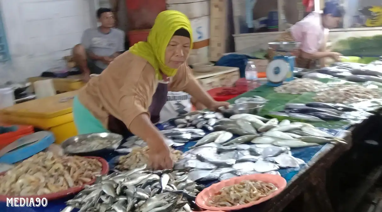 Imbas Cuaca Ekstrem, Harga Ikan, Udang, Hingga Cumi di Gudang Lelang Bandar Lampung Naik