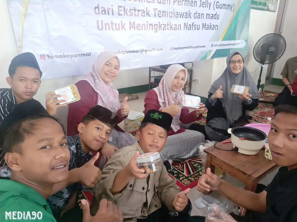 Inovasi Dosen Universitas Malahayati, Ubah Ekstrak Temulawak dan Madu Jadi Cookies dan Permen Jelly, Tambah Nafsu Makan Anak