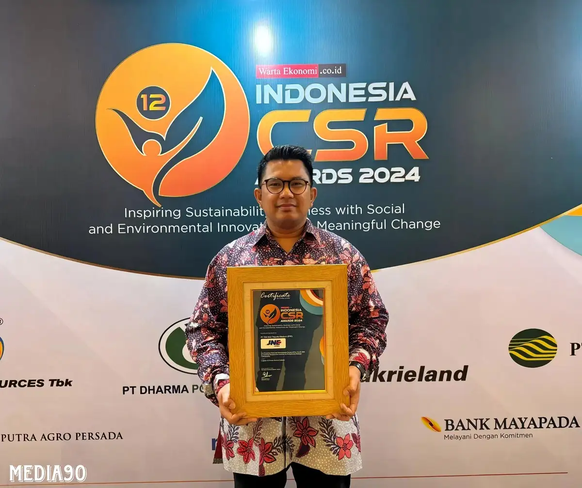 JNE Raih Penghargaan Indonesia CSR Award 2024