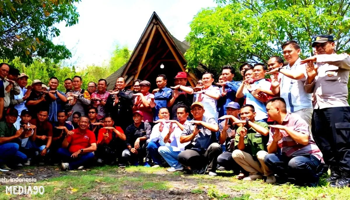 Jalin Sinergi dan Kolaborasi, Kapolres Tulang Bawang Barat Silaturahmi Bersama 12 Organisasi Pers