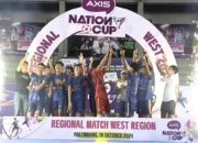 SMAN 4 Metro Lampung Taklukkan SMK TI Budi Agung Medan 4-1, Sabet Gelar Juara Axis Nation Cup Regional Sumatera di Palembang