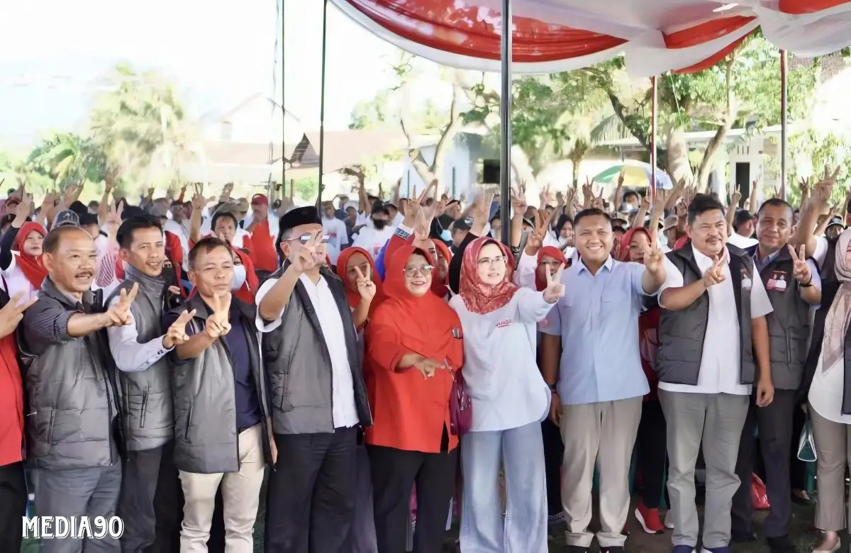 Kedondong dan Waykhilau Resmi Dikukuhkan, Siap Menangkan Nanda - Anton di Pilkada Pesawaran 2024