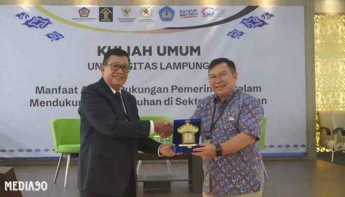 Kemenkeu RI Bersama FEB Unila Adakan Kuliah Umum Bahas Peran APBN di Sektor Perumahan