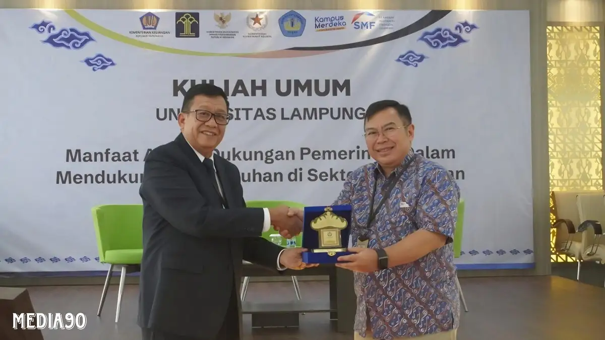 Kementerian Keuangan RI Gandeng FEB Unila Gelar Kuliah Umum Manfaat APBN di Sektor Perumahan