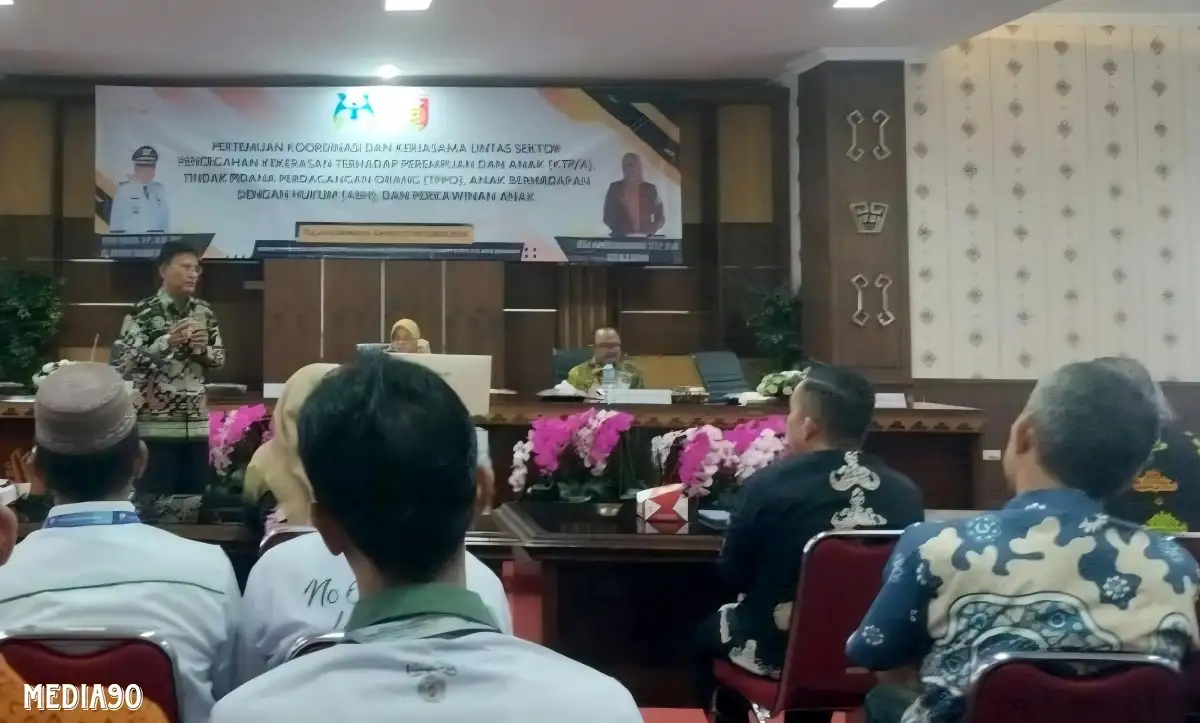 Kepala Kampung Bumi Dipasena Utama Rawajitu Timur Ikuti Rakor Lintas Sektor Pencegahan Kekerasan Perempuan dan Anak