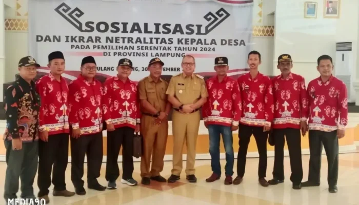 Para Kepala Kampung di Rawajitu Timur Tulang Bawang Tegaskan Sikap Netral Jelang Pilkada 2024