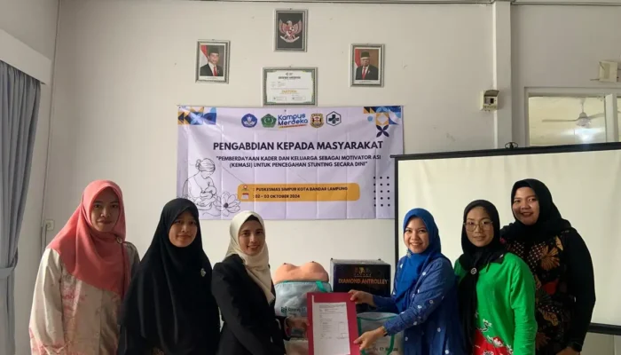 Universitas Malahayati dan Universitas Mitra Indonesia Bersinergi Tingkatkan Motivator ASI dalam Program Pengabdian Masyarakat Kemdikbudristek