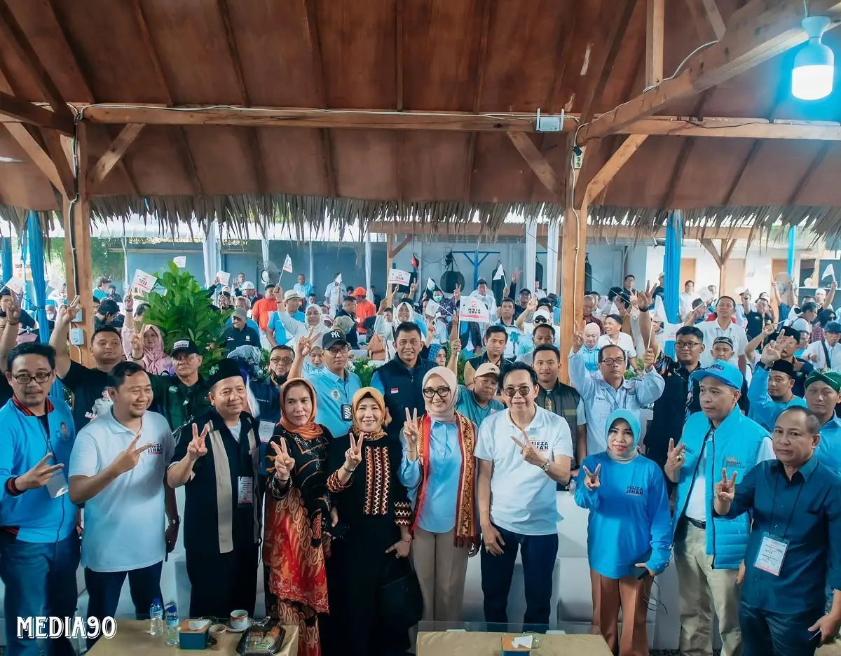 Konsolidasi Relawan Mirza-Jihan, Jihan Nurlela Perjuangan Kami untuk Lampung Maju
