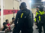 Polisi Amankan Tujuh Remaja Bawa Sajam Saat Konvoi di Tamin Bandar Lampung