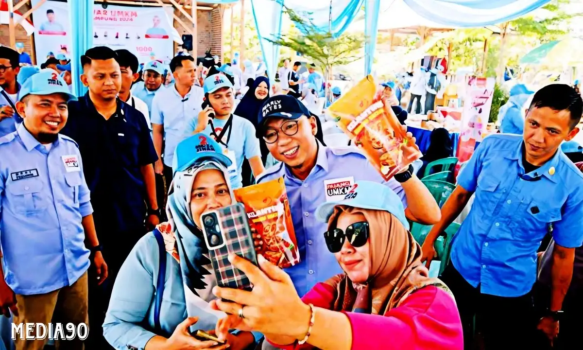 Kukuhkan Ruang UMKM Lampung, Rahmat Mirzani Djausal Ingin UMKM Naik Kelas dan Berdaya Saing