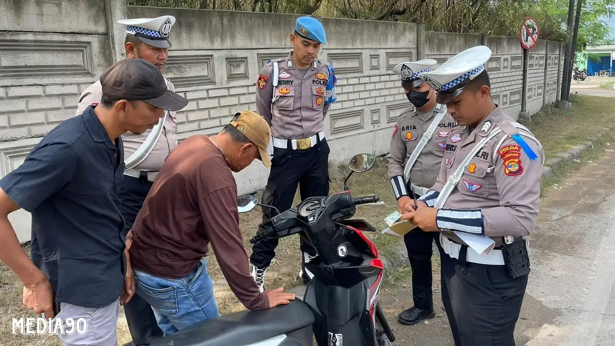 Lengkapi Surat Taati Aturan, Mulai 14-26 Oktober 2024 Ada Operasi Zebra di Lampung, ini Sasarannya