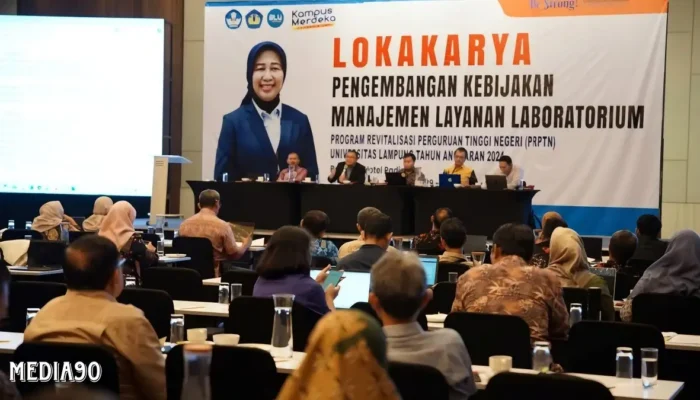Unila Gelar Lokakarya untuk Tingkatkan Kebijakan Manajemen Layanan Laboratorium Berdasarkan Peraturan Rektor