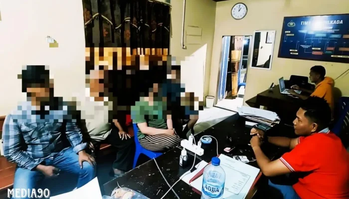 Langgar Batas Waktu, Polres Lampung Tengah Hentikan Acara Orgen Tunggal di Khitanan Gunungsugih