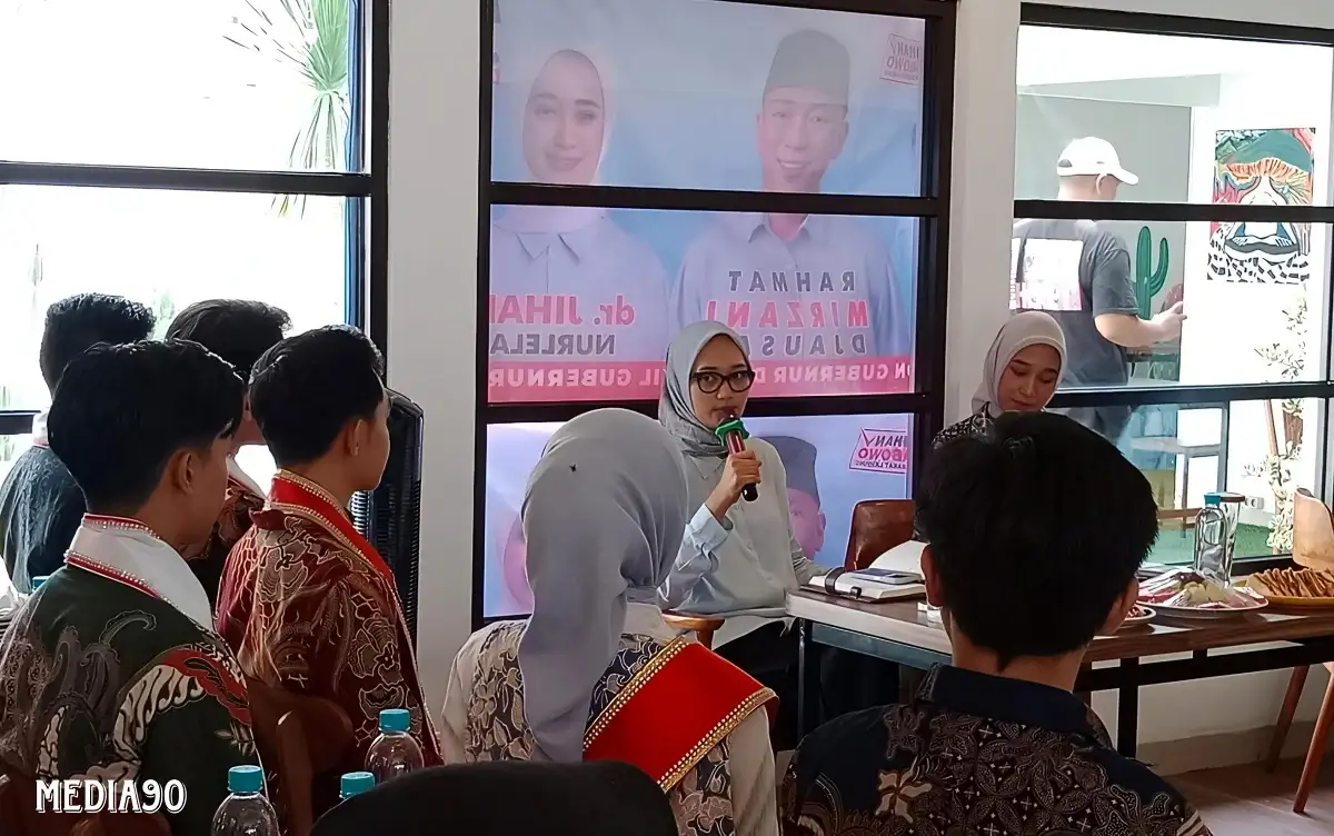 Mahasiswa Universitas Teknokrat Indonesia Gelar Diskusi Bareng Calon Wakil Gubernur Lampung dr. Jihan Nurlela Chalim