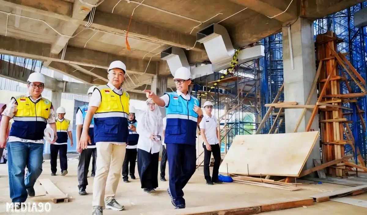 Masjid Al-Bakrie Enggal Bandar Lampung Ditargetkan Bisa Dipakai Salat Tarawih Ramadan 2025