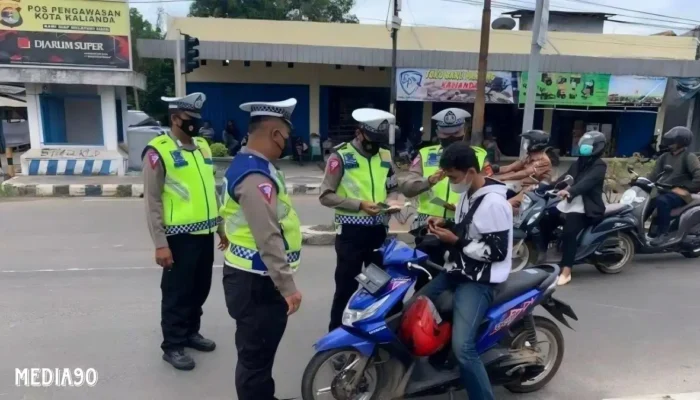 Operasi Zebra 2024: Polisi Menindak 4.480 Pelanggar Lalu Lintas di Lampung, Pengendara Terbanyak adalah Anak di Bawah Umur