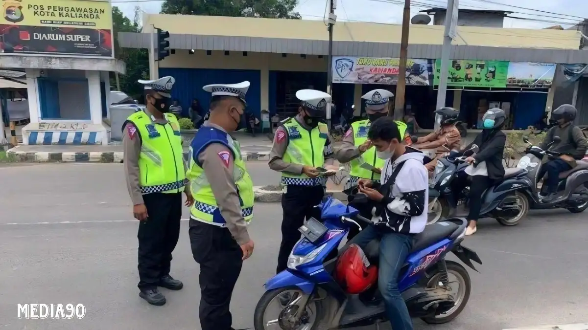 Operasi Zebra 2024, Polisi Tilang 4.480 Pelanggar Lalu Lintas di Lampung, Terbanyak Pengendara di Bawah Umur