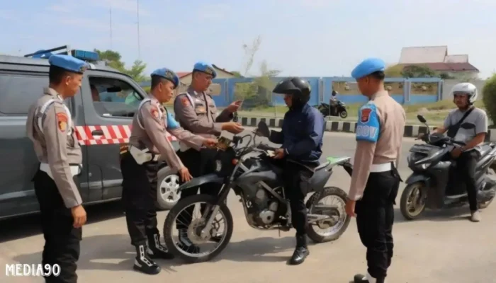 Hasil Razia Anggota Polres Pringsewu dalam Operasi Zebra 2024