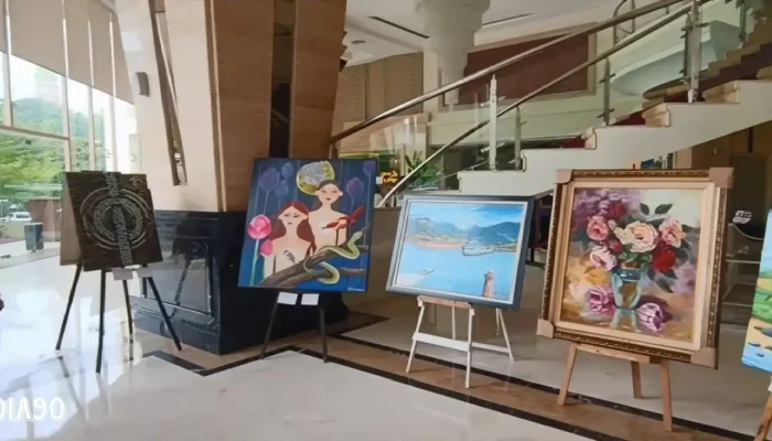 Pameran Karya Seni Soul: Merayakan Inspirasi Komunitas Slira di Swiss Bellhotel Bandar Lampung