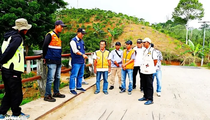 Jalan Penghubung Ngarip-Ulu Semong Tanggamus Menuju Lampung Barat Ditargetkan Selesai pada Akhir 2024