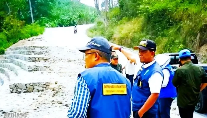 Pemprov Lampung Tingkatkan Akses Warga dengan Perbaikan Jalan Kuripan-Kota Agung di Tanggamus