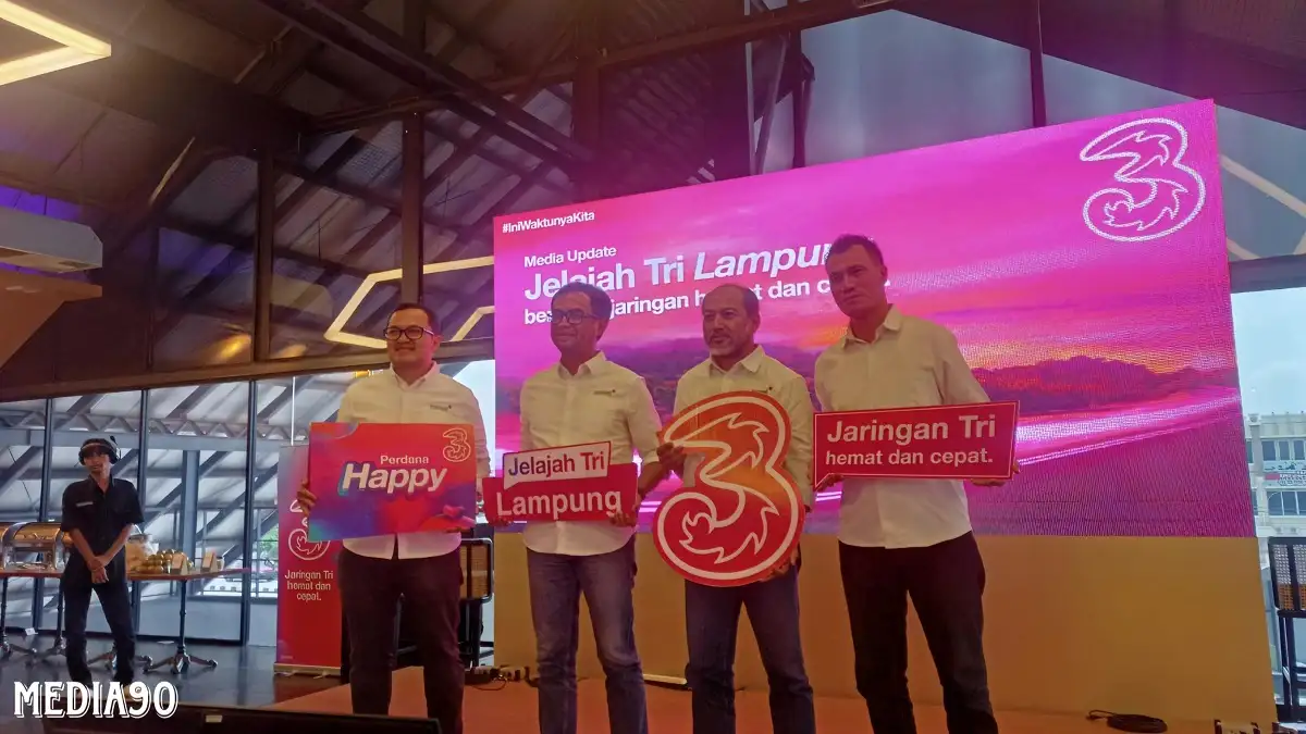 Perluas Jaringan Pelayanan Pengguna, Operator Tri Hadirkan 63 Titik Tri Kios di Lampung