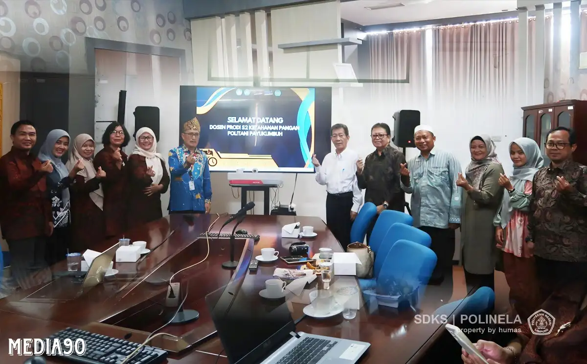 Polinela Menerima Kunjungan Studi Banding dari Politeknik Pertanian Negeri Payakumbuh