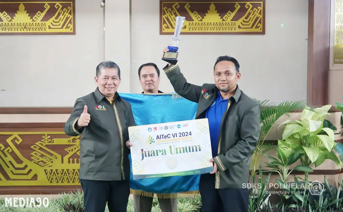 Polinela Sukses Jadi Juara Umum dan Tuan Rumah di AITeC VI 2024, Pertahankan Piala Bergilir
