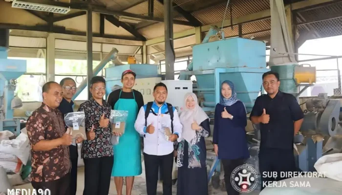 Polinela Sambut Kunjungan BPPMPV KPTK, Tingkatkan Pengembangan Pakan Ikan