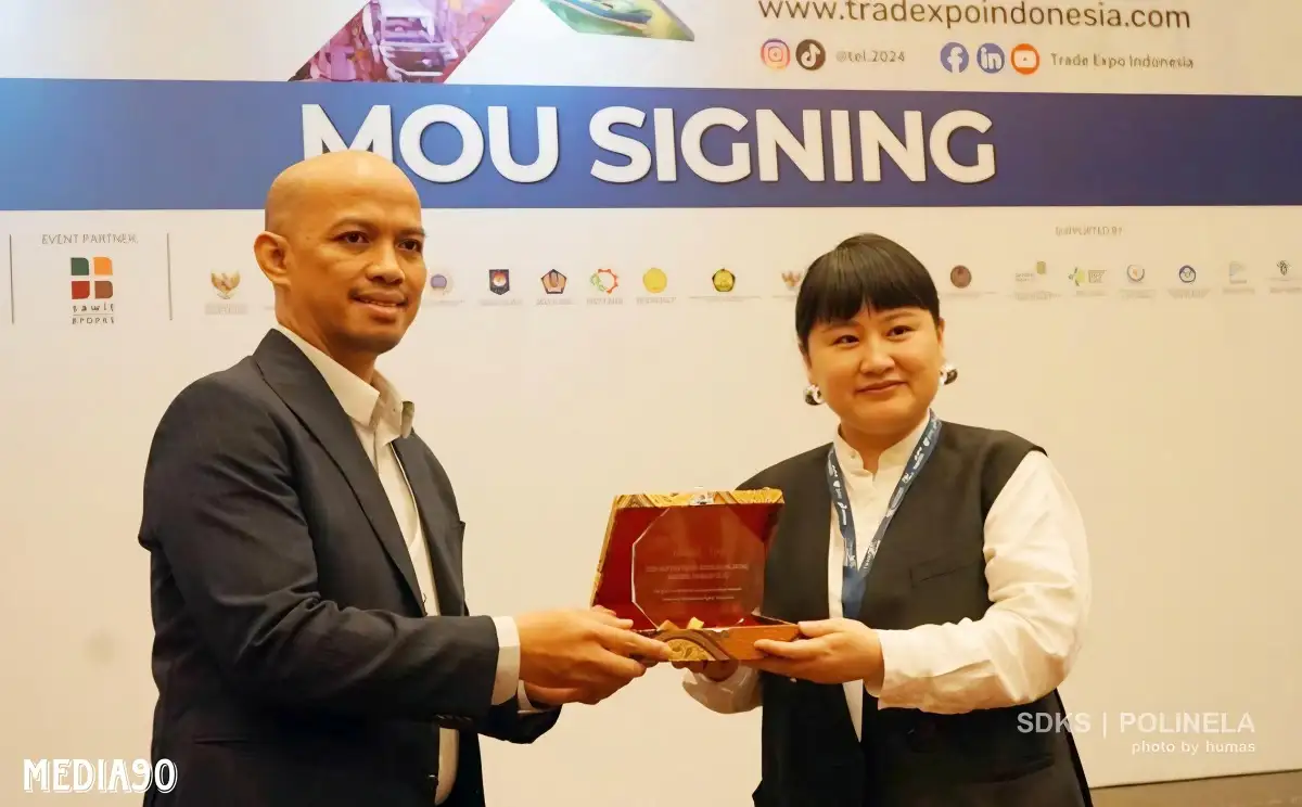 Polinela dan 10 Politeknik Lainnya Jalin Kolaborasi dengan Industri China di Trade Expo Indonesia 2024