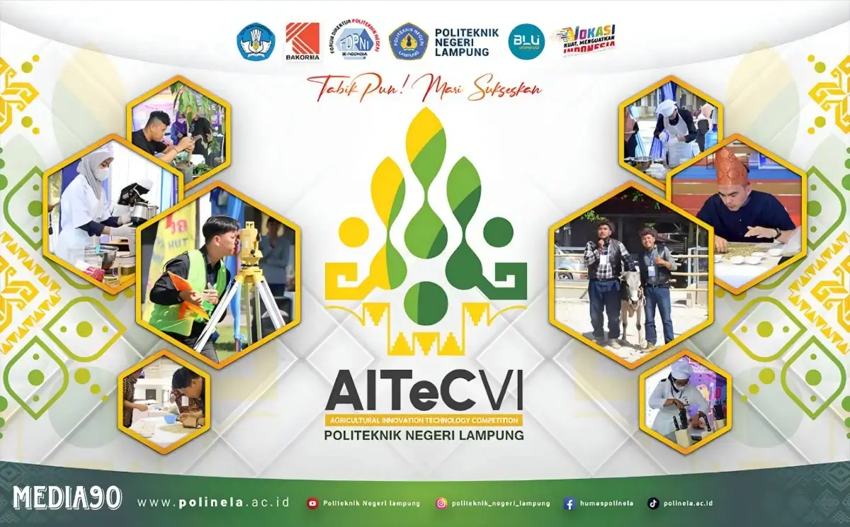 Politeknik Negeri Lampung Jadi Tuan Rumah AITeC VI 2024, Diikuti Oleh 4 Negara dan 26 PTV
