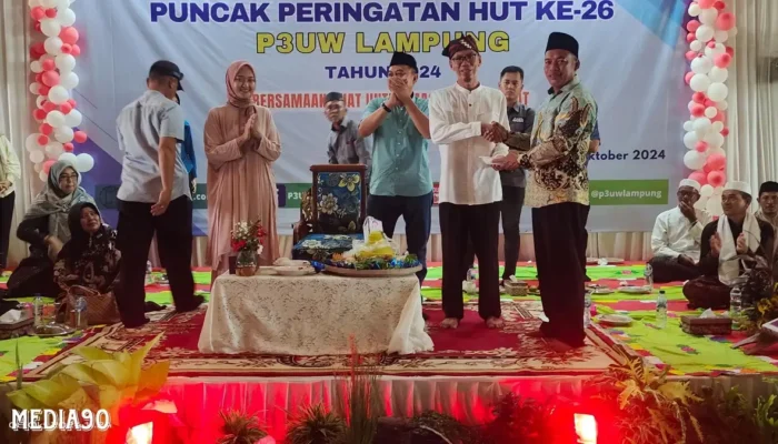 Perayaan HUT ke-26 P3UW Lampung Dirayakan dengan Kesederhanaan: Pengajian, Donor Darah, dan Potong Tumpeng