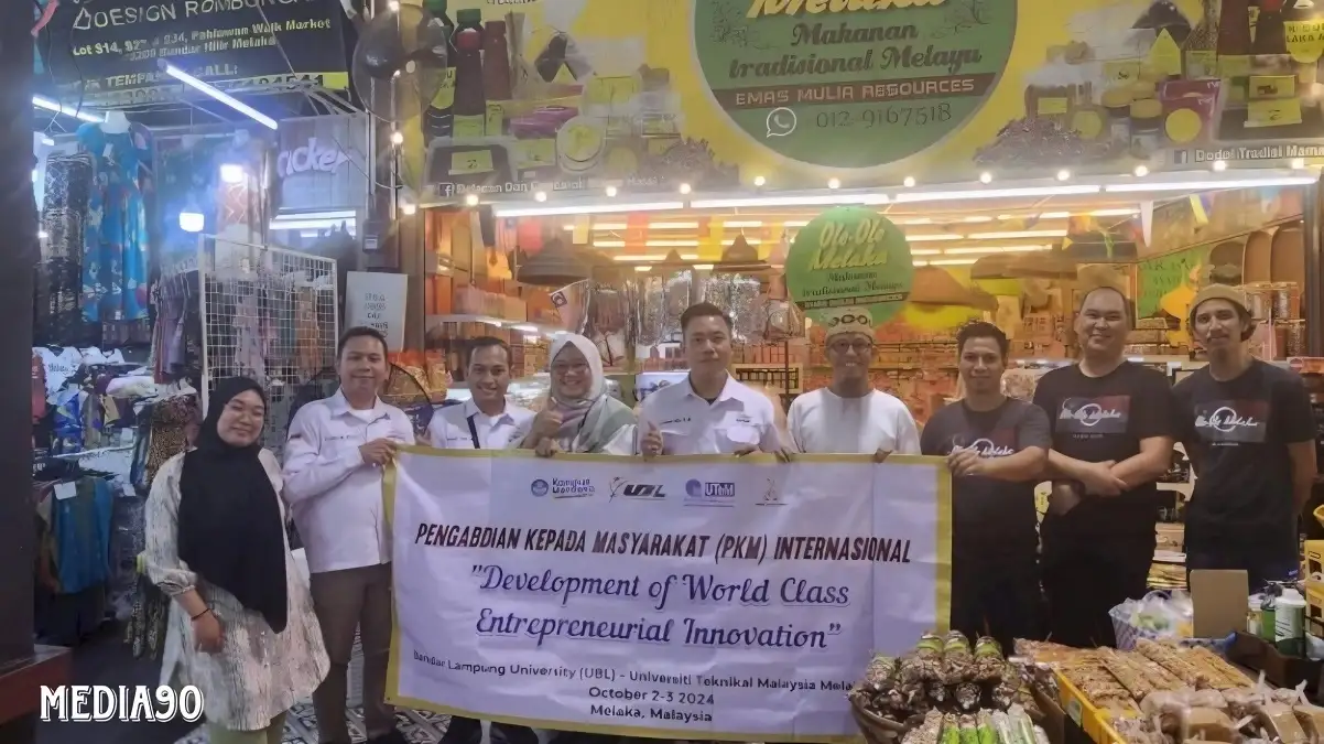Pusat Studi UMKM UBL dan Create UTeM Malaysia Jalin Kerjasama Program Pengabdian Masyarakat di Melaka