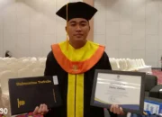Dendra Aristama dari Polres Lampung Barat Raih Gelar Wisudawan Terbaik Universitas Terbuka dengan IPK 3,91