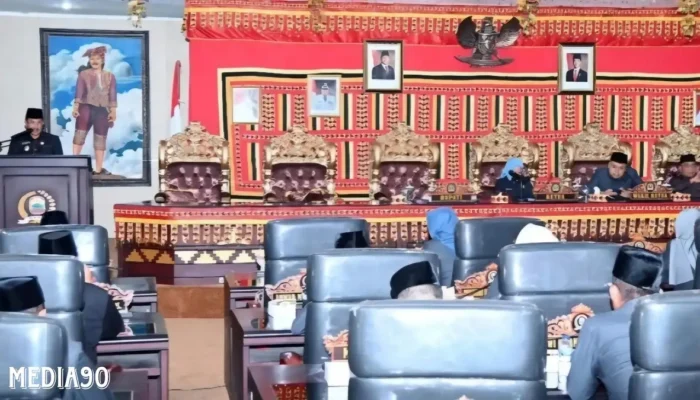 Pemkab dan DPRD Lampung Selatan Gelar Rapat Paripurna untuk Penyusunan Perda Insentif dan Kebijakan Investasi