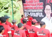 Deklarasi Dukungan: Ratusan Kader dan Simpatisan PDIP Lamsel Bersatu untuk Egi-Syaiful
