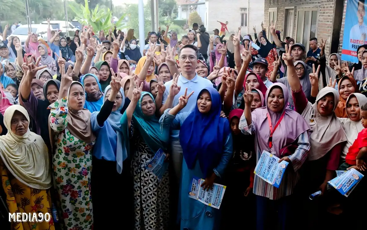 Ratusan Warga Talang Yakin Pilih Egi-Syaiful di Pilkada Lamsel Pemimpin Tulus