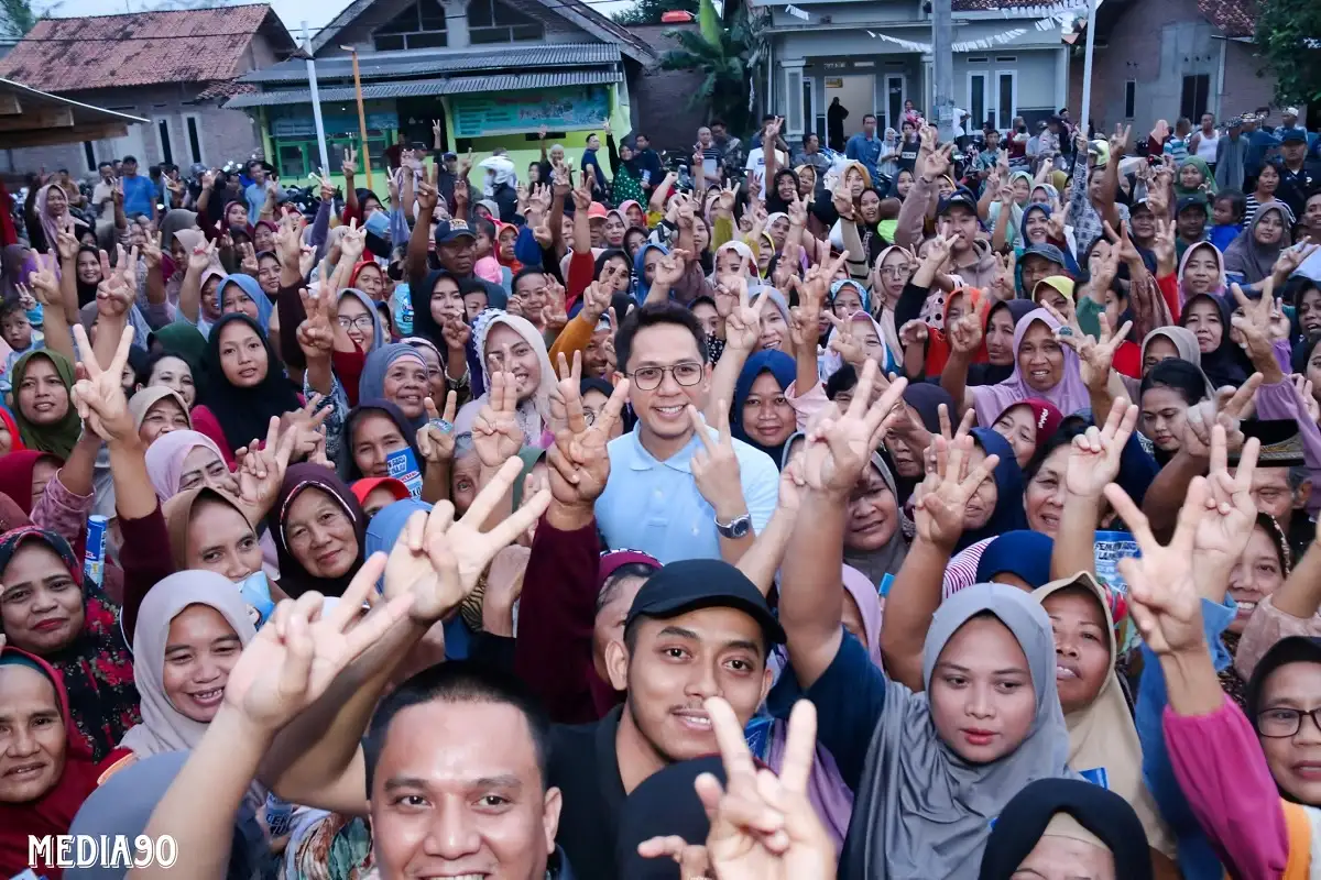 Ratusan Warga Way Galih Komitmen Menangkan Egi-Syaiful di Pilkada Lampung Selatan