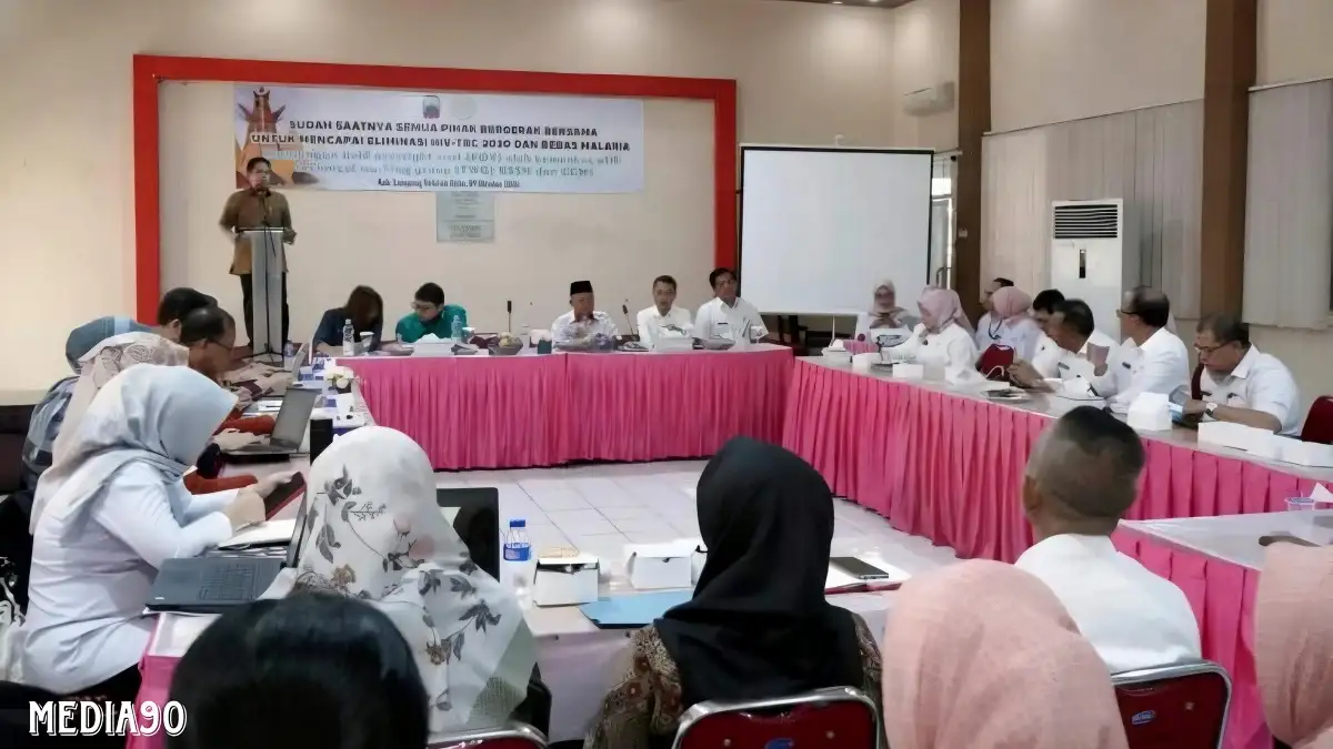 Review Tim FOV Kemenkes, Kasus HIV AIDS dan Tuberkulosis di Lampung Selatan Turun Drastis, Malaria 0 Kasus