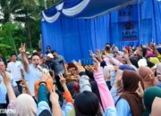 Ratusan Warga Tanjung Menara Antusias Dukung Egi-Syaiful, Tanda Rindu Akan Perubahan di Pilkada Lamsel