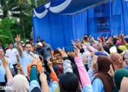 Ratusan Warga Tanjung Menara Sambut Egi-Syaiful dengan Harapan Perubahan di Pilkada Lamsel