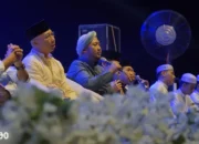 Pasangan Mirza-Jihan Gelar Salawatan di Tubaba, Ajak Warga Lampung Doakan Kesuksesan Prabowo