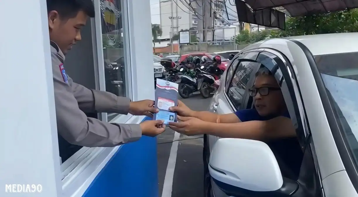 Sepekan Beroperasi, Satlantas Polresta Bandar Lampung Catat Layanan SIM Drive Thru di Pos Adipura Cetak 84 SIM Warga