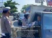 Dalam Sepekan, Satlantas Polresta Bandar Lampung Menindak 442 Pelanggar Lalu Lintas dan Menegur 737 Pengendara
