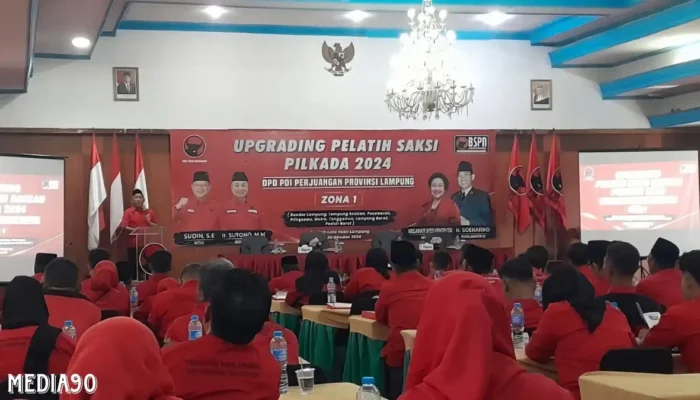 PDIP Lampung Siapkan 27 Ribu Saksi TPS untuk Pilkada 2024, Tingkatkan Kapasitas Pelatih